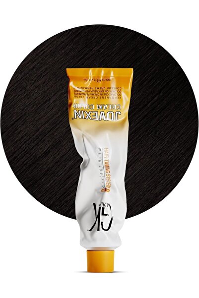 GK HAIR Juvexin Cream Color Gkhair Saç Boyası 100 ml 5.1 Açık Küllü Kestane
