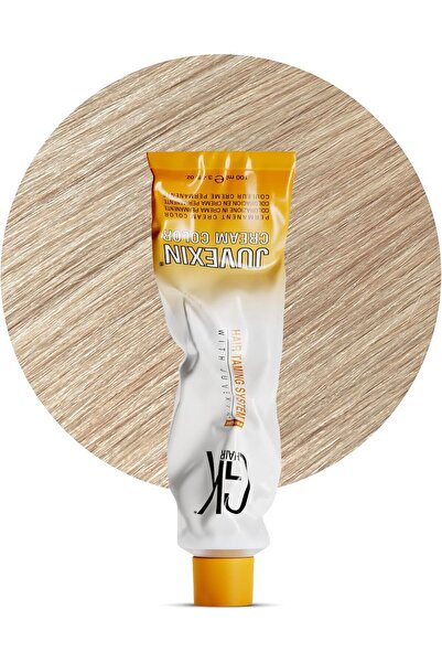 GK HAIR Juvexin Cream Color Gkhair Saç Boyası 100 ml 10 Platin Sarı