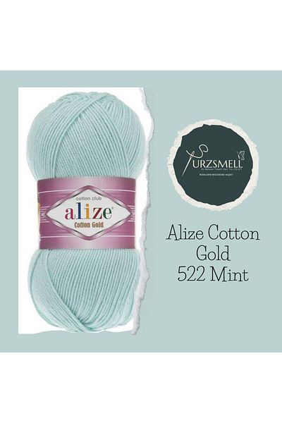 Alize خيط حياكة يدوي قطني ذهبي 100 جرام330 جبلحبل أميجورومي، حبل لكمة، سترة صوفية وحبل سترة