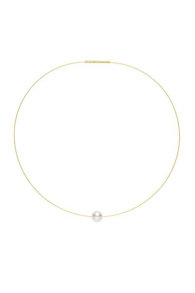 Heideman Edelstahlkette Perlenkette goldfarben sexy