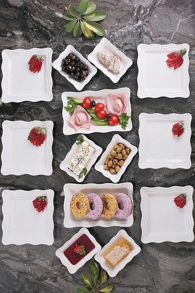 ŞURA MUTFAK 14 Piece Seranat Breakfast Set for 6 People