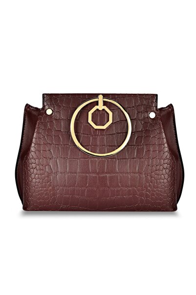 Coquet Accessories Kadın Bordo Sally Omuz Çantası-19g3u13n728