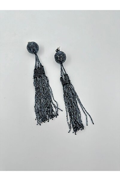 Coquet Accessories Kadın Boncuklu Püskül Küpe 19KG1U26L378