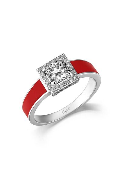 Coquet Accessories Kadın Mineli Gümüş Yüzük 19G9U41N681