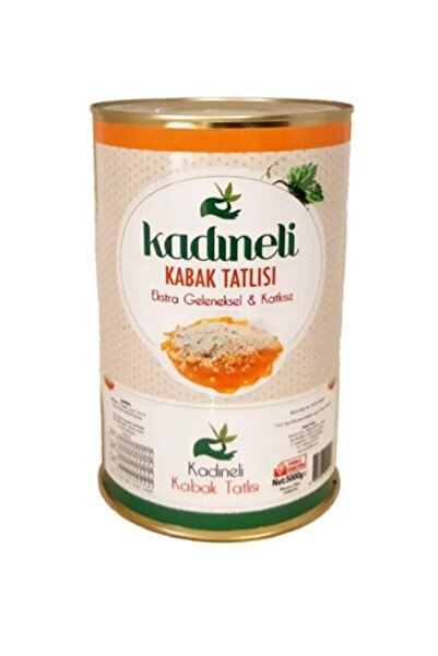 KADINELİ GURME Organik Ve Doğal Kadıneli Yaprak Kabak Tatlısı 5000gr.