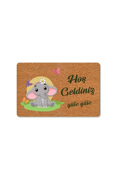 M&H Quality Welcome DIgItal PrInted Hooded Mat - MultI-purpose Indoor and Outdoor Door