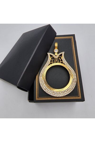 IŞILDAGOLD Lale Model Kolye Ucu(TAM)