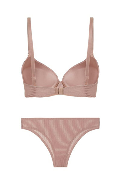 Cansoy Nirvana Aria Desenli Destekli Sütyen Takımı