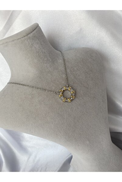 Riche Accessoire قلادة تيفاني أكسو ستيل