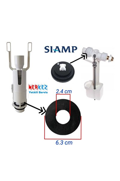 SİAMP Gömme Rezervuar İç Takım Conta Seti