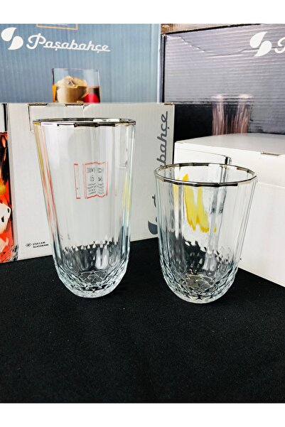 Paşabahçe Dıony Gümüş 12 Parça Su Bardak Takımı