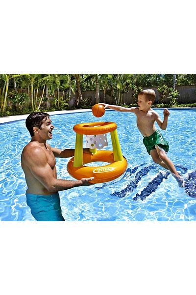 Boldy Sea Crucible and Garden Basketball Game Set - Inflatable 67x55 cm
