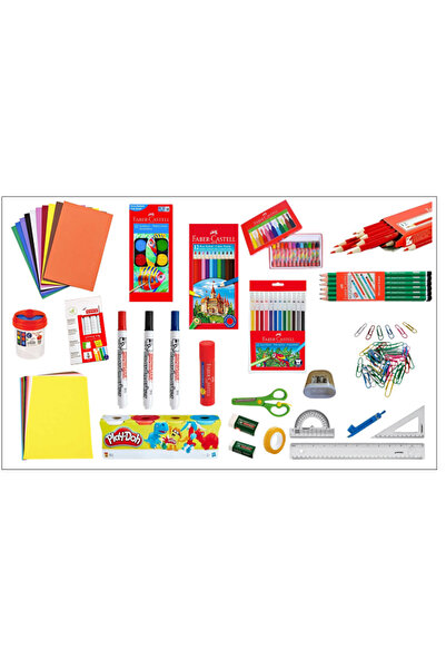 Faber Castell İlkokul Okul Araç Gereç Ve Malzemeleri Seti -2