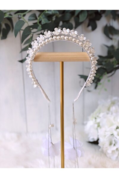 MOMMY ACCESSORIES Küpeli Iki Sıra Anne Lohusa Tacı