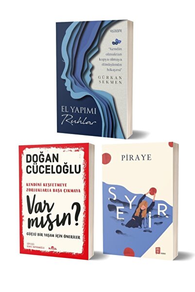 Yüzleşme Yayınları El Yapımı Ruhlar - Var Mısın? - Seyir 3 Kitap Set