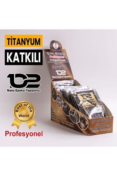 DOLUBRAND 102 Nano Epoksi Titanyum Katkılı Metal, Cam, Taş, Plastik Yapıştırıcı