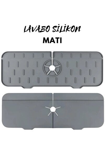 TREND16 Aveo 1 Piece Kitchen Bathroom Sink Edge Silicone Mat