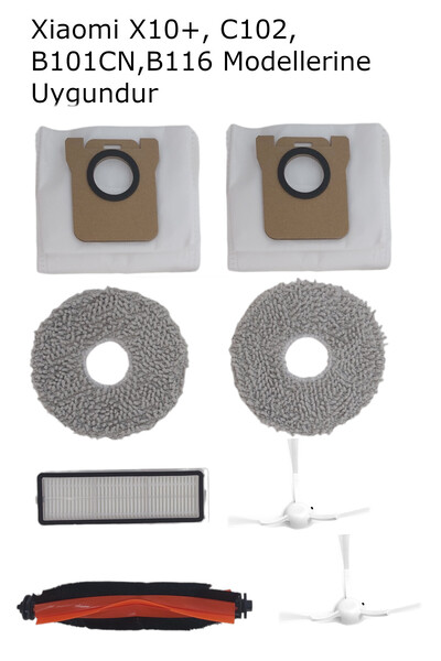 küche&haus Setul Xiaomi de 8 - X10+, Mijia omni2, omni 1s C102 CN, B101CN B116