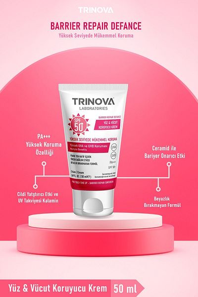 Trinova 50Spf Brightening Sunscreen