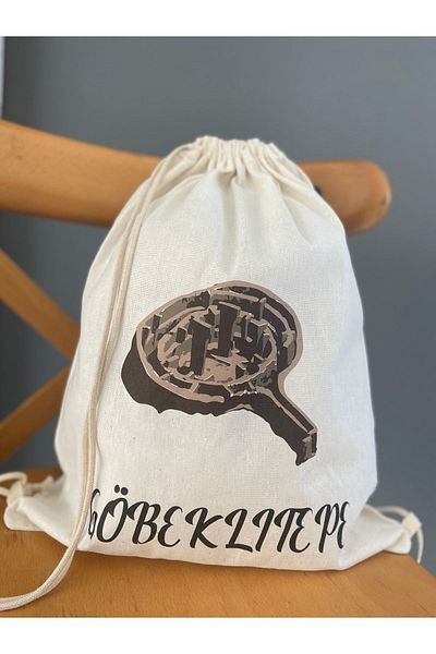 bezçantadünyası Göbeklitepe Raw Cloth Backpack