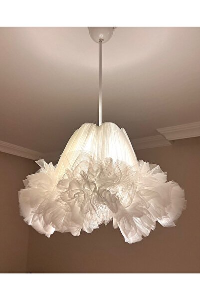 LULUAVİZEM Yatak Odası Genç Odası Çocuk Odası Bebek Odası Tül Modern Avize