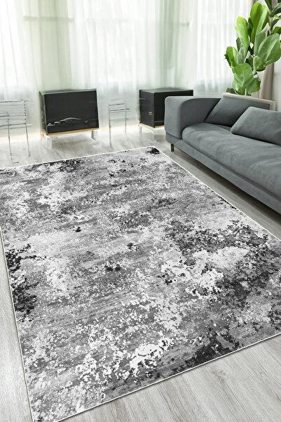 MUA HOME DECOR Dijital Baskı Yıkanabilir Kaymaz Taban Salon Halısı Mutfak Hal...