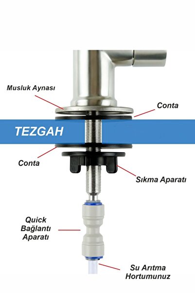 NSB ART Su Arıtma Cihazları için Lüks Musluk