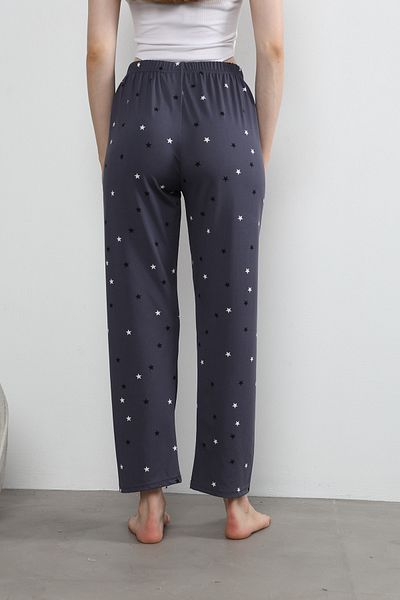 Arvin Pijama Γυναικείο πάτο καλοκαιρινής πιτζάμα με στάμπα με απαλή υφή Milans