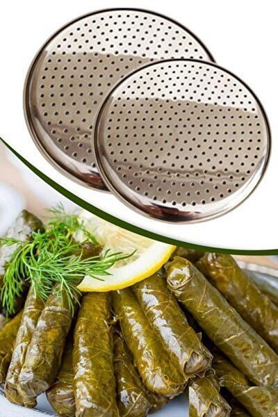 Abant صينية حشو مثقوبة من الفولاذ المقاوم للصدأ مقاس 22 سم