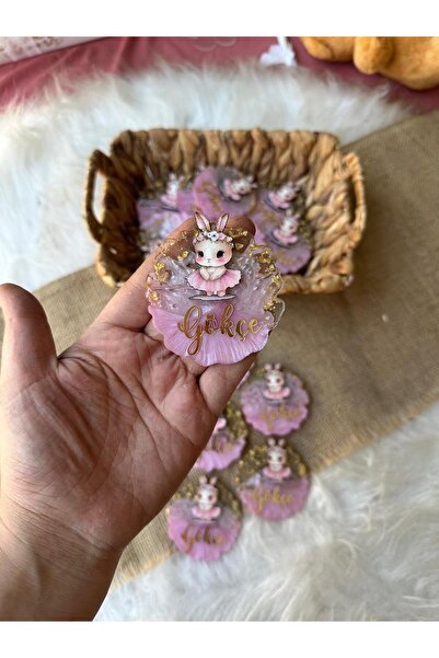 Karudesignn 20 قطعة مغناطيس إيبوكسي مجسم