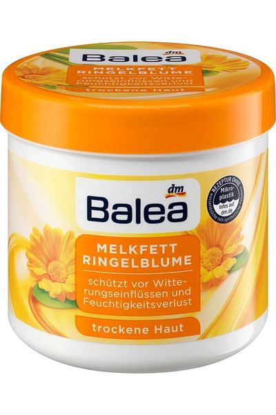 BALEA Melkfett Marigold Nourishing Squeezing Skin Care Oil/Cream, 250 ml