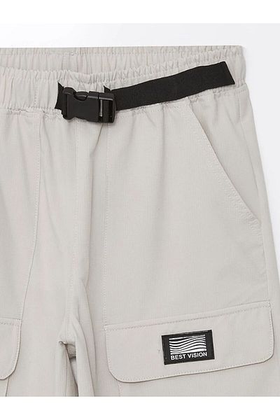 LC Waikiki LCW Kids Boys Cargo Shorts - Comfortable Fit and Elastic Waist