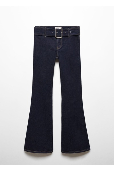 MANGO Woman Kemerli Flare Jean