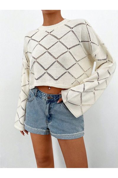 ATEMODAA Atemoda Women - Square Patterned Model