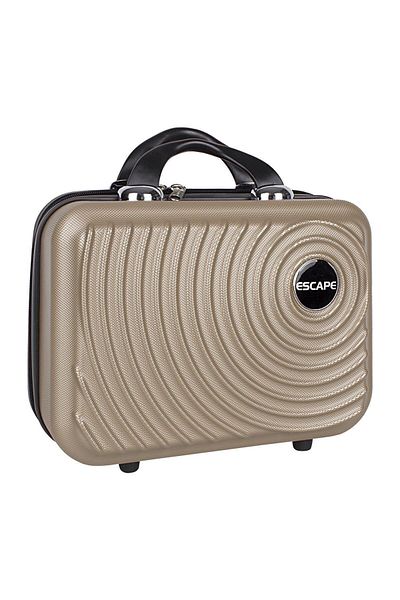 ESCAPE Geantă de machiaj Gold 1 Abs Geantă de călătorie pentru bagaje de mână 2109000018616