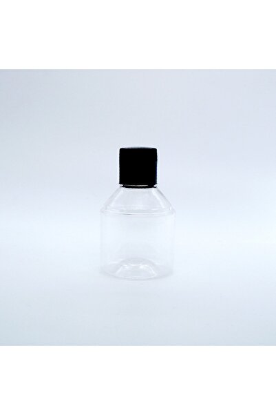 KAYAPETLASTİK 50 Adet Mini Boş Plastik Pet Şişe Damacana Şişe Kapak.şampuan Duş Jeli Saç Kremi Kuaför Otel Tipi