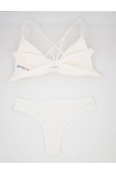Dominant Ribbed Bra Set