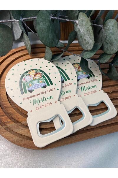 Gizem Graphic Safari Hayvan Temalı Balon Açacak Magnet 20'li Paket