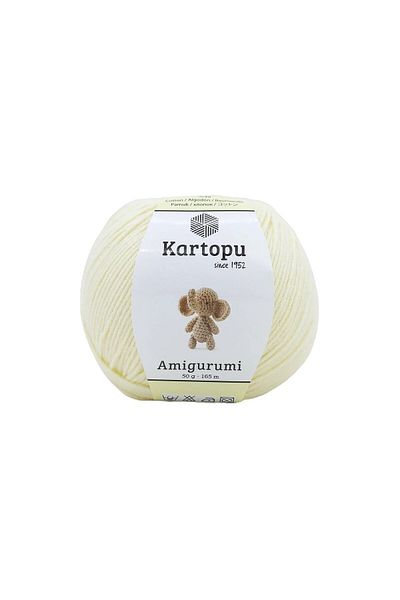Kartopu Amigurumi Βαμβακερό Παιχνίδι Punch Punch Πλεκτό νήμα K037 50 γρ