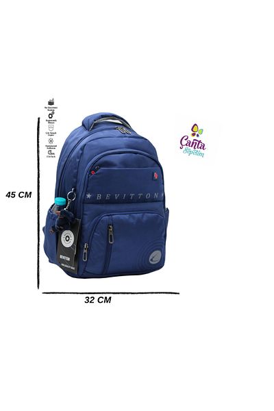 Bevitton Rucsac de școală - Rezistent la apă