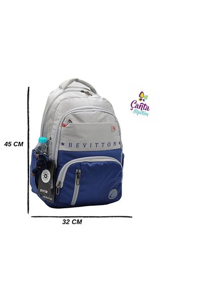 Bevitton Rucsac rezistent la apa pentru scoala