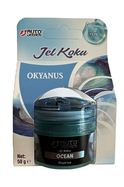 AutoDeepen Okyanus Oto Jel Koku Oto Koku Ve Oda Kokusu Araba Kokusu Ofis Işyeri Ayakkabılık Wc Banyo Kokusu