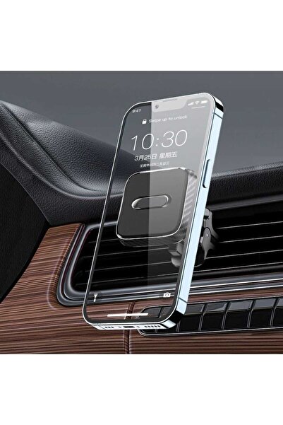 Asfal Kaliteli Şık Çok Amaçlı Mıknatıslı Araç İçi Telefon Tutucu Havalandırma...