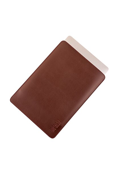 LOS CAJA حقيبة كمبيوتر محمول صغيرة الحجم مقاس 16 بوصة، جلد نباتي، طارد للماء، حقيبة كمبيوتر محمول للكمبيوتر المحمول