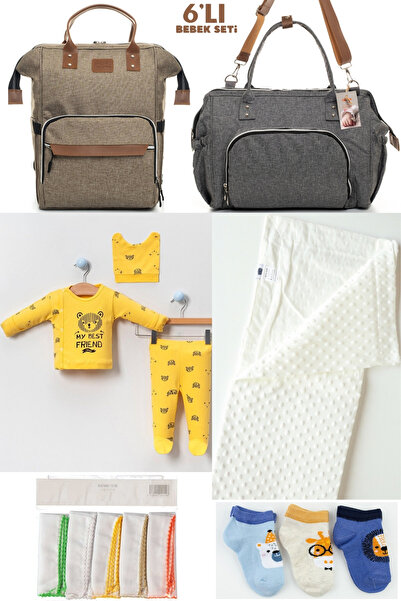 Bombinoo 6-Piece Baby Birth Set - Hospital Exit, Mother and Baby Care, Should...