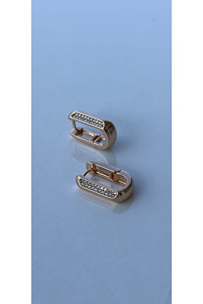 KAD COLLECTION أقراط دائرية بتفاصيل حجر عتيق