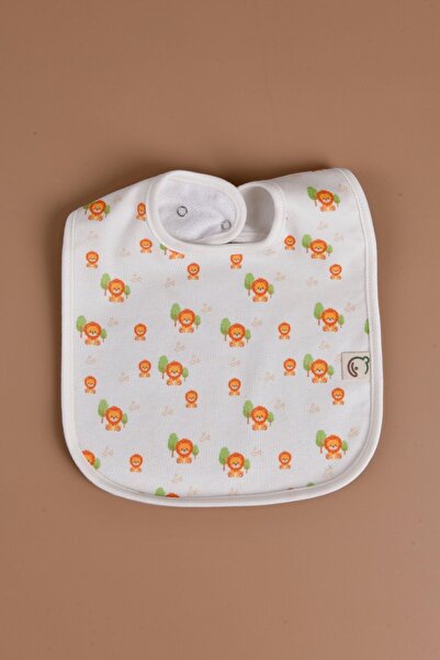e&f Store Sıvı Geçirmez  Mama Önlüğü - Aslan Desenli