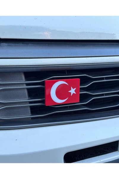 3dbaydesign Turkish Flag Plexiglass Louvers Emblem Screwed