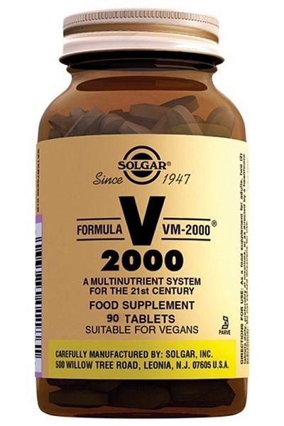 Solgar Formula VM 2000 - 90 Tablets