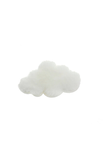 mutlu adım 10 Adet Kumaş Aksesuar Peluş Bulut 8x4cm
